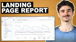 Landing Page Report in Google Analytics 4 (GA4 Tutorial)