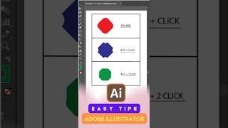 Adobe Illustrator Tips  And tricks | Quiz | illustrator tutorial #shortsfeed #shorts #adobe