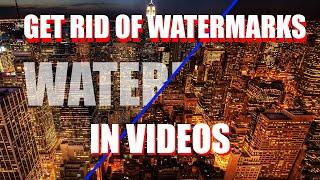 REMOVE WATERMARKS FROM VIDEOS FREE!