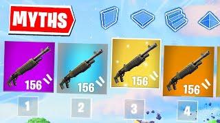 I Busted PUMP SHOTGUN *MYTHS* in Fortnite