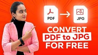 Convert PDF to JPG for Free | PDF To Image | Free Online Tool