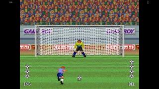 Super Soccer! SNES penalty shoot out action!