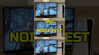 PS5 Pro Noise Test vs PS5 Slim vs PS5 Fat #shorts