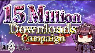 Skadi returns! Taking a look at the 15 Million Downloads Campaign! FGO NA