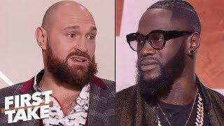 Deontay Wilder vs. Tyson Fury exclusive pre-fight interview | First Take | ESPN