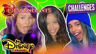 Descendants Halloween Challenge ft. Kylie Cantrall   | Ruth & Ruby's Sleepover | Disney Channel