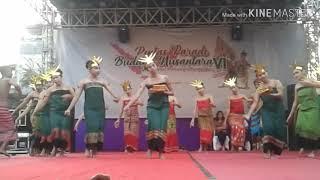 Tarian Malaka_Immala Malang pentas budaya di Parade Budaya Nusantara Unitri ke VI