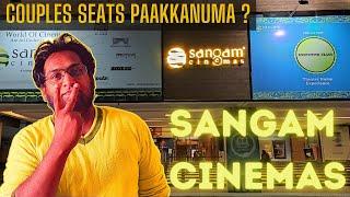 Sangam Theatre Cinemas Chennai Theatre Vlog Tamil Couple Seats images