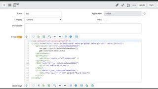 Servicenow UI Pages Jellyscript