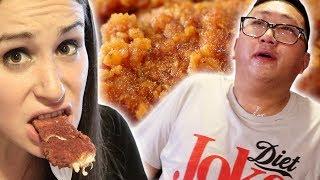 WE TRY THE WORLDS HOTTEST FRIED CHICKEN 