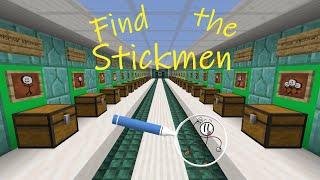 웃 The stickpedia is complete! 웃 Find the Stickman | Minecraft map