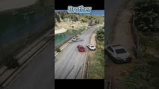 Family encounters a checkpoint #shorts #gta5 #family #automobile #fivem #drift