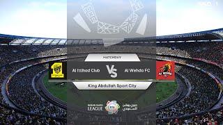  Al-Ittihad   vs  Al-Wehda  |   Saudi League      (09/15/2024)  PES 2024 @dpipshow