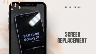 How to replace Samsung galaxy j8 screen / lcd | Samsung galaxy j8 lcd / screen replacement