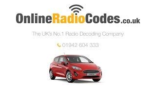  Ford Fiesta Radio Code Unlock Your Stereo With The Security Codes