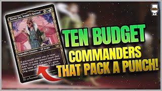 Ten More Budget Commanders That Pack A Punch - Shower Thoughts - Ep6 - BRBMTG