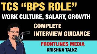 TCS BPS ROLE INTERVIEW PREPARATION || Frontlines Media || Krishna Talkz