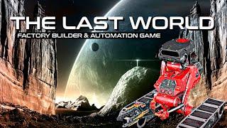 THE LAST WORLD | Sci Fi Sandbox FACTORY BUILDER & AUFBAUSPIEL auf fernen Planeten | Gameplay Deutsch