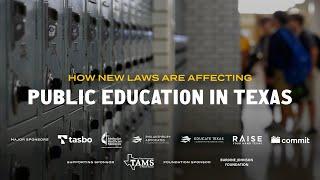 How new laws are affecting public education in Texas