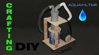 DIY. Аквафильтр для пылесоса в домашнюю мастерскую. Aqua-filter for home workshop.