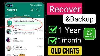 How to Recover Old Whatsapp Deleted Messages | Restore Whatsapp Chat in the absence off Backup