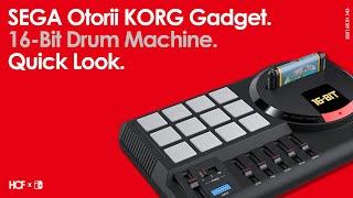 KORG x SEGA Otorii KORG Gadget | 16-Bit Drum Machine | Nintendo Switch | Quick Look
