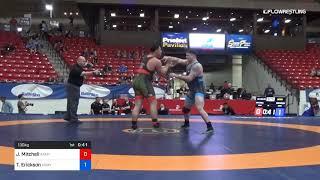 130 Kg Semis Jacob Mitchell Army WCAP Vs Toby Erickson Army WCAP