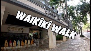 Waikiki Walk Today McCully St, Ala Wai Blvd, Kuhio Ave, Kalakaua Ave, Waikiki Shell March 21, 2024