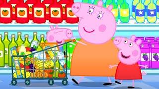 Peppa Pig Goes Grocery Shopping!  | Peppa Pig | Full Episodes | Collection | Cartoons for Kids