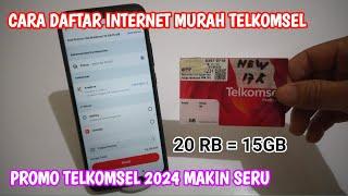 CARA DAFTAR INTERNET UNLIMITED TELKOMSEL | PAKET MURAH TELKOMSEL 2024