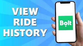 How to View Ride History on Bolt App (Full Guide)