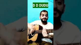 Guitar Strumming - 18 (D D DUDU) | Guitar Strumming Lesson | Ramanuj Mishra | #shorts