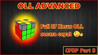 CFOP Part 3: OLL Advanced Tutorial || Bahasa Indonesia