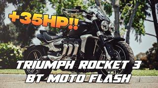 TRANSFORMED +35HP! 2021 Triumph Rocket 3 with BT Moto Ecu Flash Tune, Dyno and Acceleration Tests