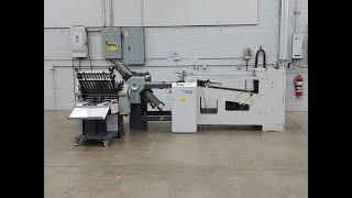 2007 Stahl B20 Continuous Feed Paper Folder w/ 8pg Unit and Mobile Delivery