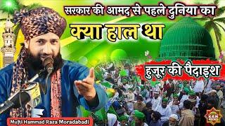 सरकार की आमद से पहले दुनिया का क्या हाल था | 12 Rabi Ul Awwal Waqya | Mufti Hammad Raza Moradabadi