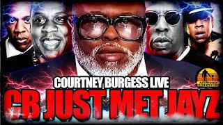 COURTNEY BURGESS LIVE - HE JUST MET JAY Z & REVEALS HIS MASON1C CANE! Podcast 677