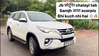 Driving fortuner 2019 At | Scorpio n kuch nhi hai  iske same