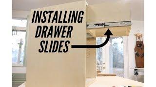 Installing Full Extension Drawer Slides