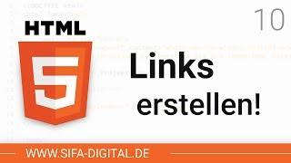 HTML Grundkurs: Links/Verlinkungen erstellen #10 (4K) | SIFA Digital