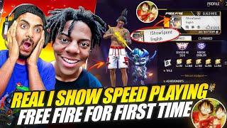 Ishowspeed Playing Free Fire For First Time ?  - Garena Free Fire Max