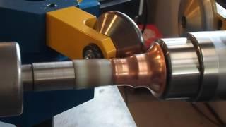 Copper CNC Metal Spinning - DMS Conversion