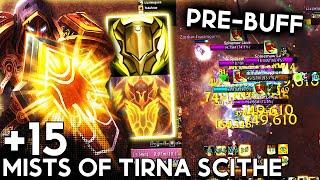 Mists of Tirna Scithe +15 | Lightsmith Prot Pally (pre buff) | TWW SEASON 1 M+