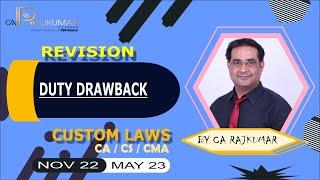 Duty Draw Back |CA Foundation Classes In Delhi |CA Inter Classes In Delhi CA |Final Classes In Delhi