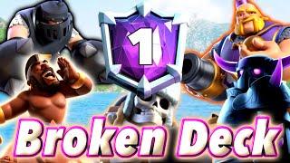 TOP LADDER with Broken Decks-Clash Royale