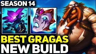 RANK 1 BEST GRAGAS IN THE WORLD NEW BUILD GAMEPLAY! | Season 14 League of Legends
