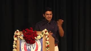 Tejasvi Surya speech at RV PU College