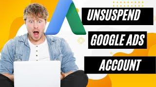 Unsuspend your google ads account. Unsuspend for suspicious payment activity or any reasons today