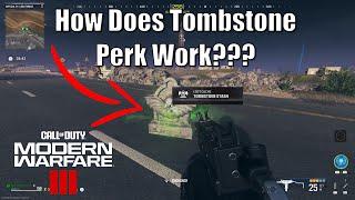 MWZ How Tombstone Perk Works (Modern Warfare Zombies Explaining How Tombstone Works)