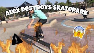 Alex Destroys Cesar Solis Park